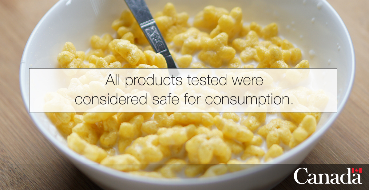 InspectionCan's tweet photo. In December's food safety #CFIABulletin, we report on testing for bacterial pathogens and indicators in ready-to-eat powdered infant cereal and children’s breakfast cereal. #CFIAScience
https://t.co/25NIdDZSgs https://t.co/evbi1qzqrH
