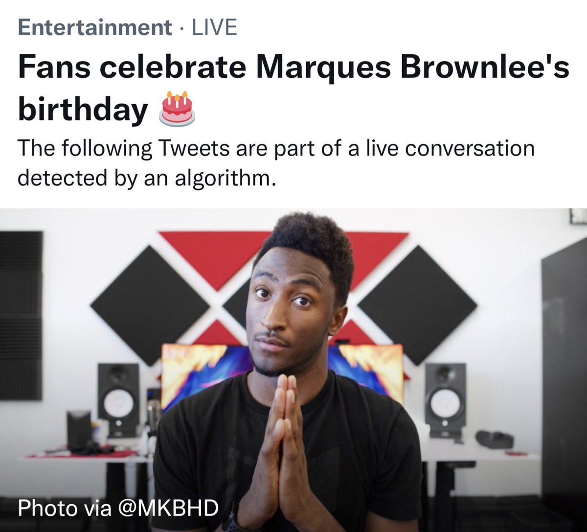 MKBHD's tweet image. 28! RIP my mentions again 😅
While I can&apos;t possibly reply to all the birthday wishes, know I see them all and I appreciate you all!