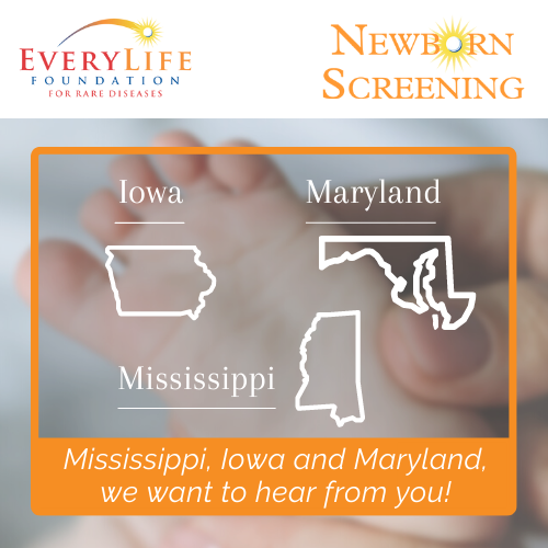 EveryLifeOrg's tweet photo. Attention Iowa, Maryland and Mississippi!

If you or someone you know lives in any of these states please consider completing this brief survey (https://t.co/fFFBMhHONa) which allows advocates to indicate their interest in supporting RUSP alignment legislation advocacy efforts. https://t.co/5J2Fvs1oaX