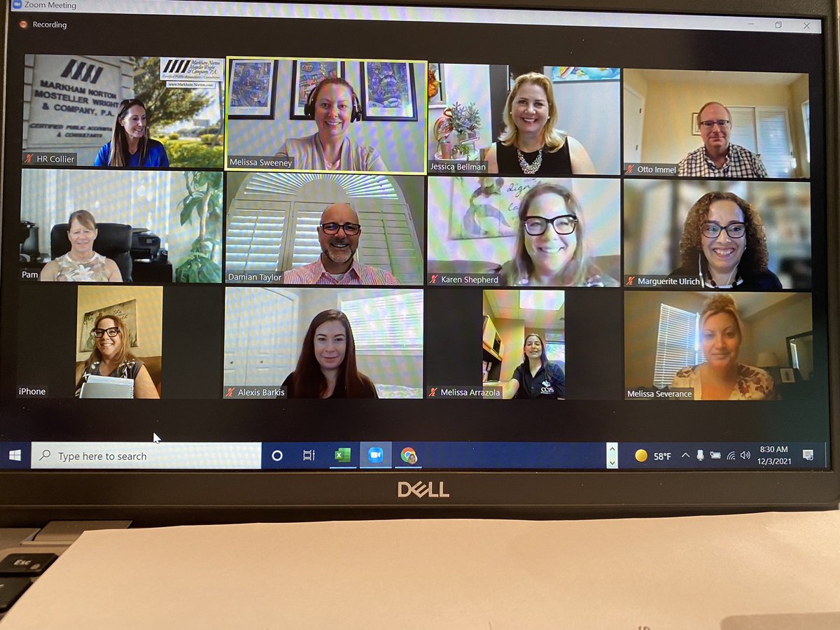 Fun Friday Zoom selfie during our December Board meeting this morning. Lots of awesome things planned for this month and the year to come! Who’s ready for the weekend?!