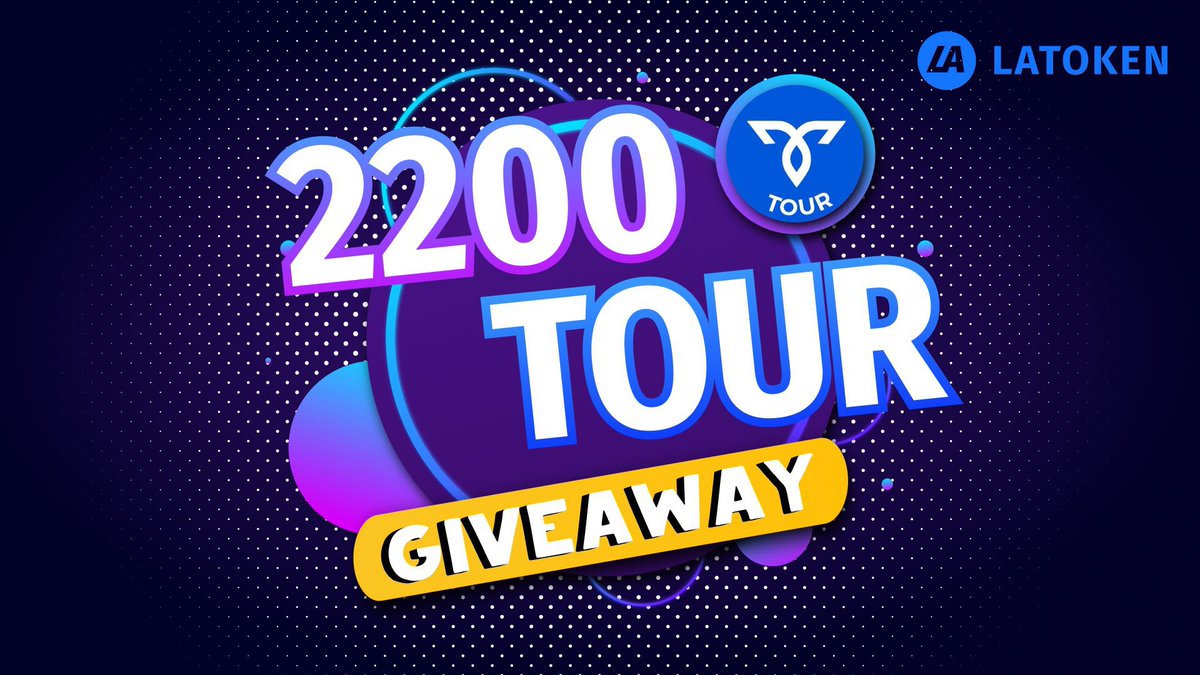 karthik091978's tweet photo. LATOKEN Airdrops, [Dec 3, 2021 at 21:56]
Hi! Get the LATOKEN app for a chance to win $150 in TOUR tokens. It's easy! 
https://t.co/NOkm8iPgkY https://t.co/ZTgJYWvGH8