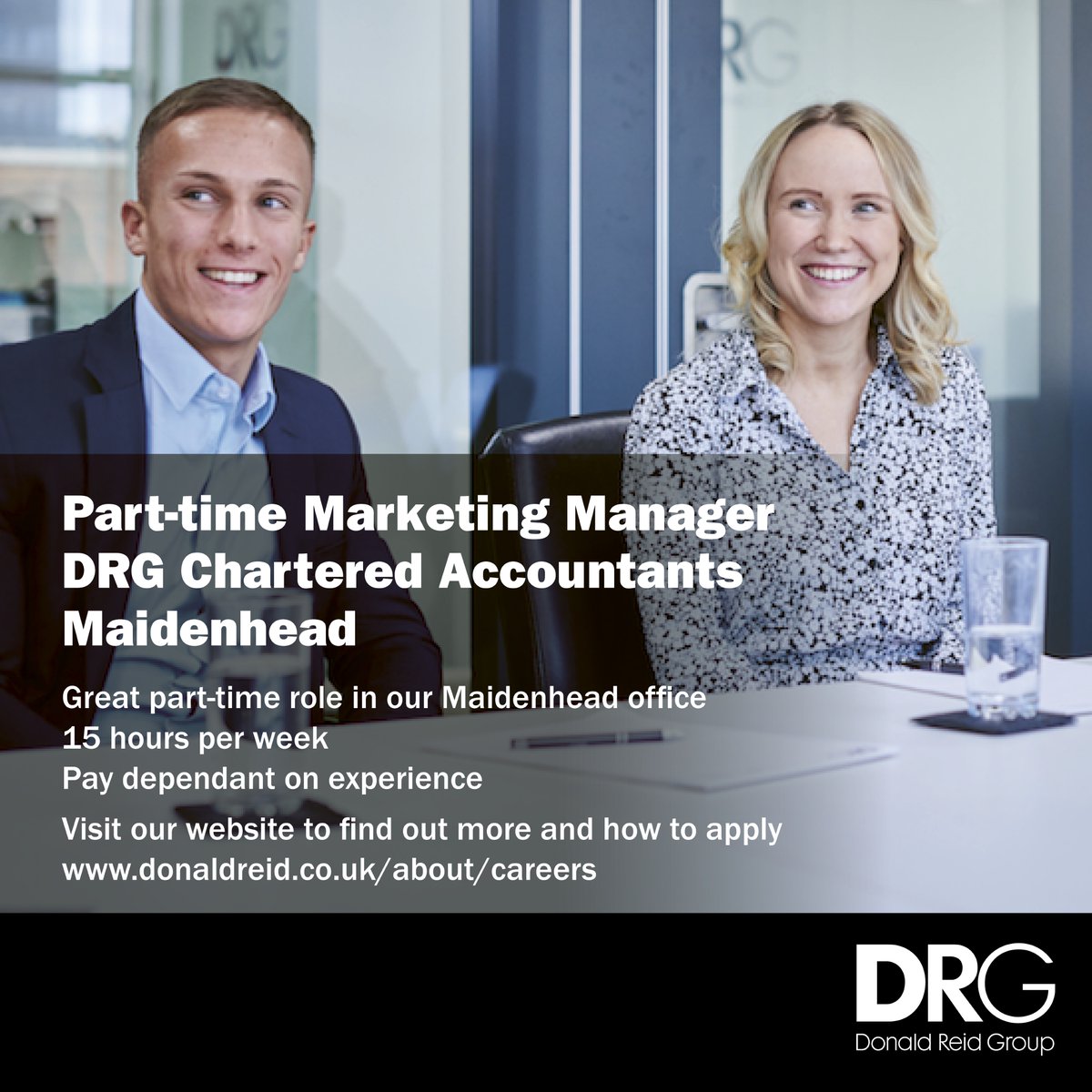 Part-time Marketing Manager. We are looking to recruit a Marketing specialist with professional services or B2B experience. bit.ly/DRG-careers