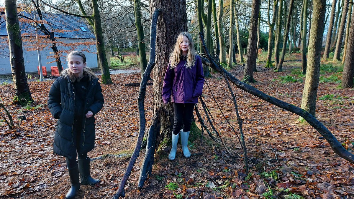 MsMiller_Educ8's tweet photo. Den building and #teamwork at the #woods today for #outdoorlearning with #P6M_LVPS &amp; @P6LVPS #STEMLarbert #LarbertSTEM https://t.co/m7oVRTwKWN