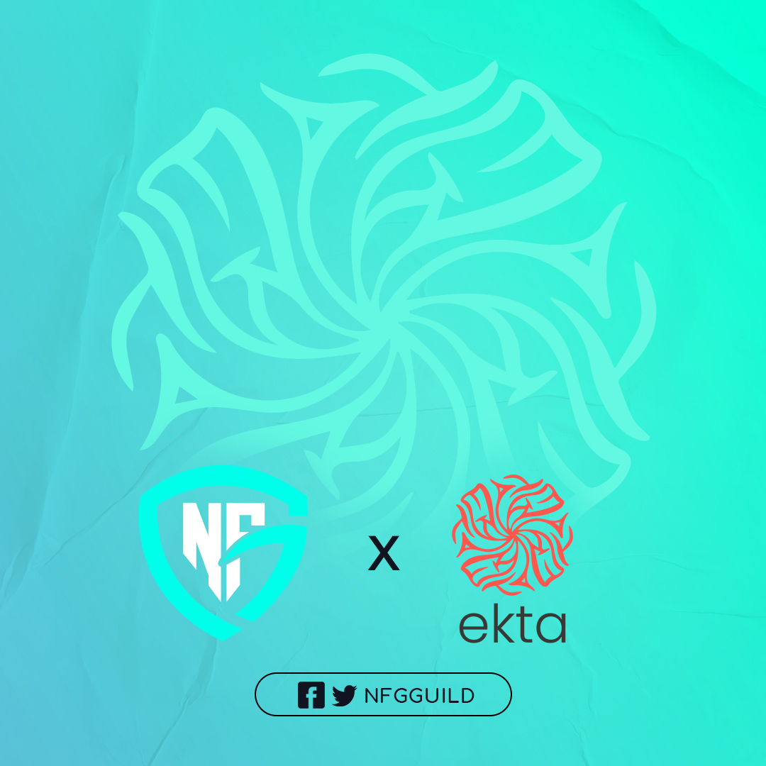 NFGGuild's tweet photo. ๐ค Strategic Partnership ๐ค
We are very proud to partner up with @ekta_io! ๐
Ekta exists to bridge the digital blockchain world with the world we live in, and create value in both.
Check out their amazing platform: https://t.co/uC2p866ar2
#crypto #partnership #p2e https://t.co/oFlpDkIi46