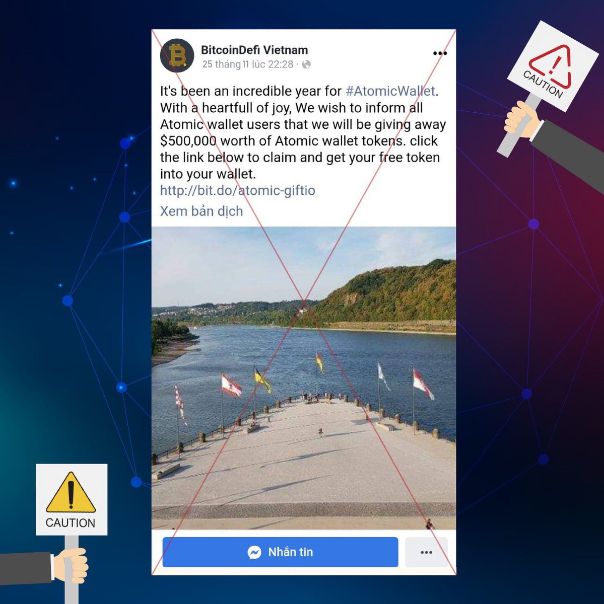 𝐂𝐀̉𝐍𝐇 𝐁𝐀́𝐎 𝐋𝐔̛̀𝐀 Đ𝐀̉𝐎/𝐌𝐀̣𝐎 𝐃𝐀𝐍𝐇 
bit.ly/3D8HxYK

Đăng ký tài khoản BitcoinDeFi
bit.ly/BitcoinDeFi_Si…

Project Kit
bit.ly/BitcoinDeFi_Ki…

#BTCDF #BitcoinDeFi #BitcoinDeFiVietnam