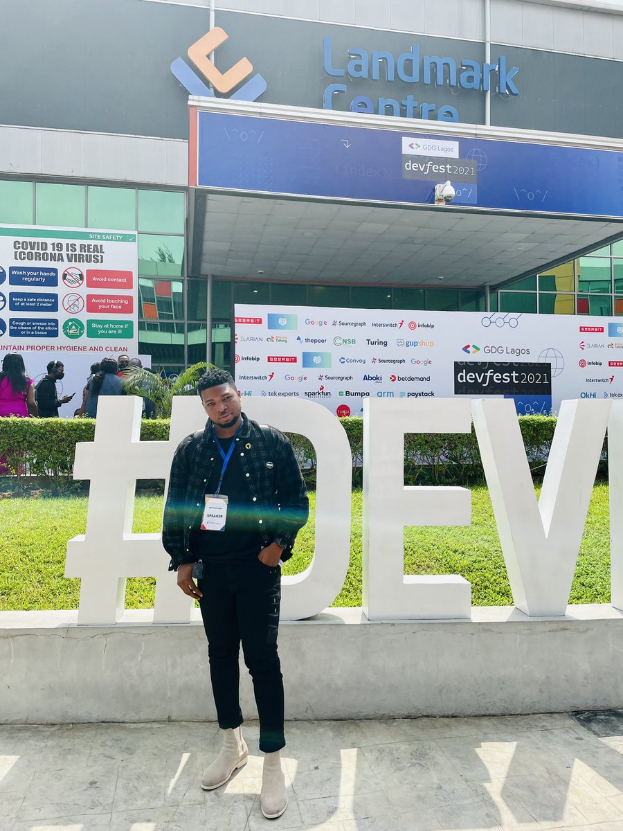 risingodegua's tweet image. Collection of jpegs from #DevFestLagos2021