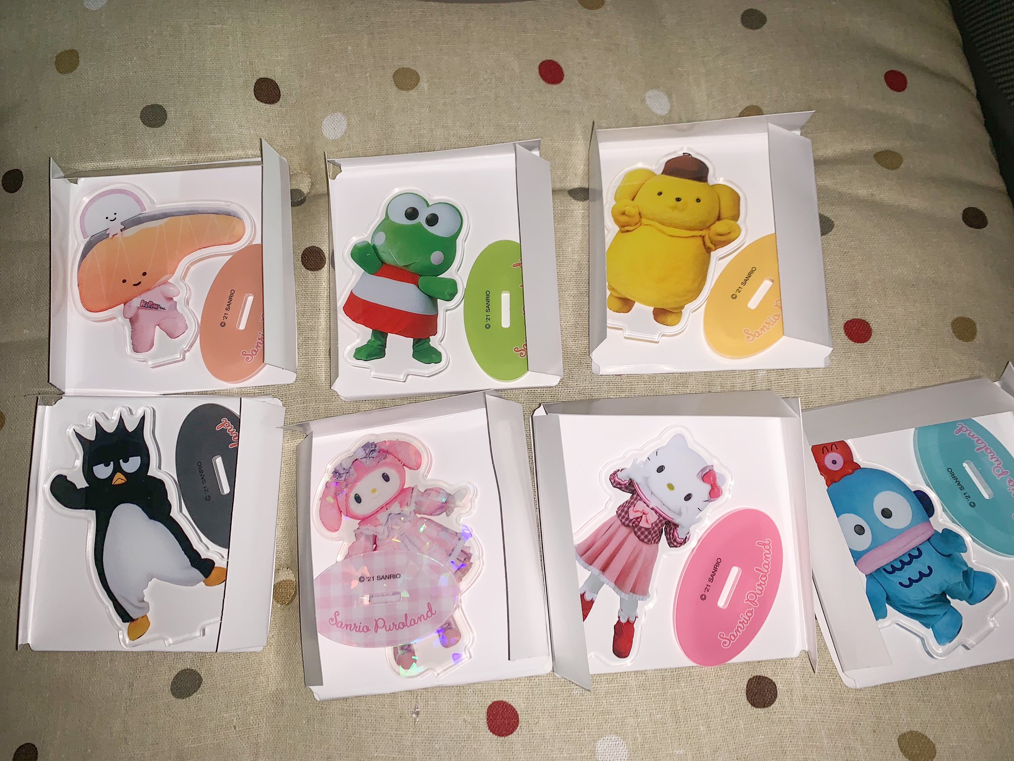 サンリオ ピューロランド ライブキャラクターズ アクリルスタンド