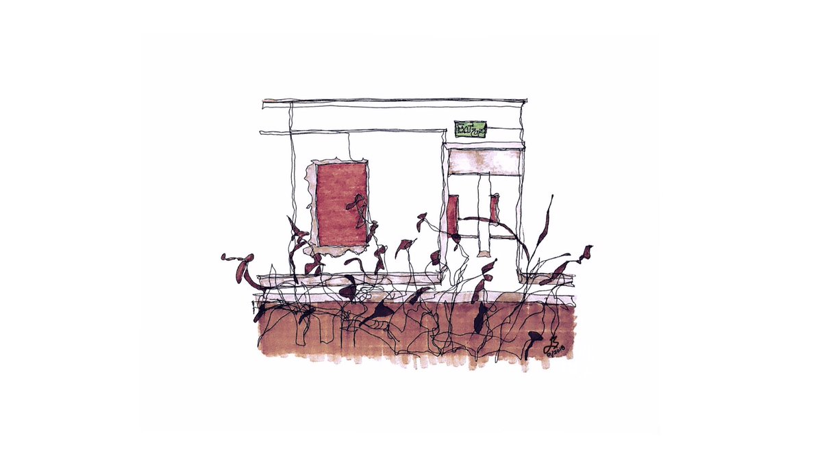 drlami_'s tweet photo. Can you guess where?
Sketch #262 ...already gone II
. . .
#Demolition #series #QuickSketch #MixedMedia #PenAndInk #InkArch #InkDecember #drawing #OldIsGold #Sketch2021 #Nature #Art #Design #interior #Architecture #Kuwait https://t.co/nLn5rCHLjD
