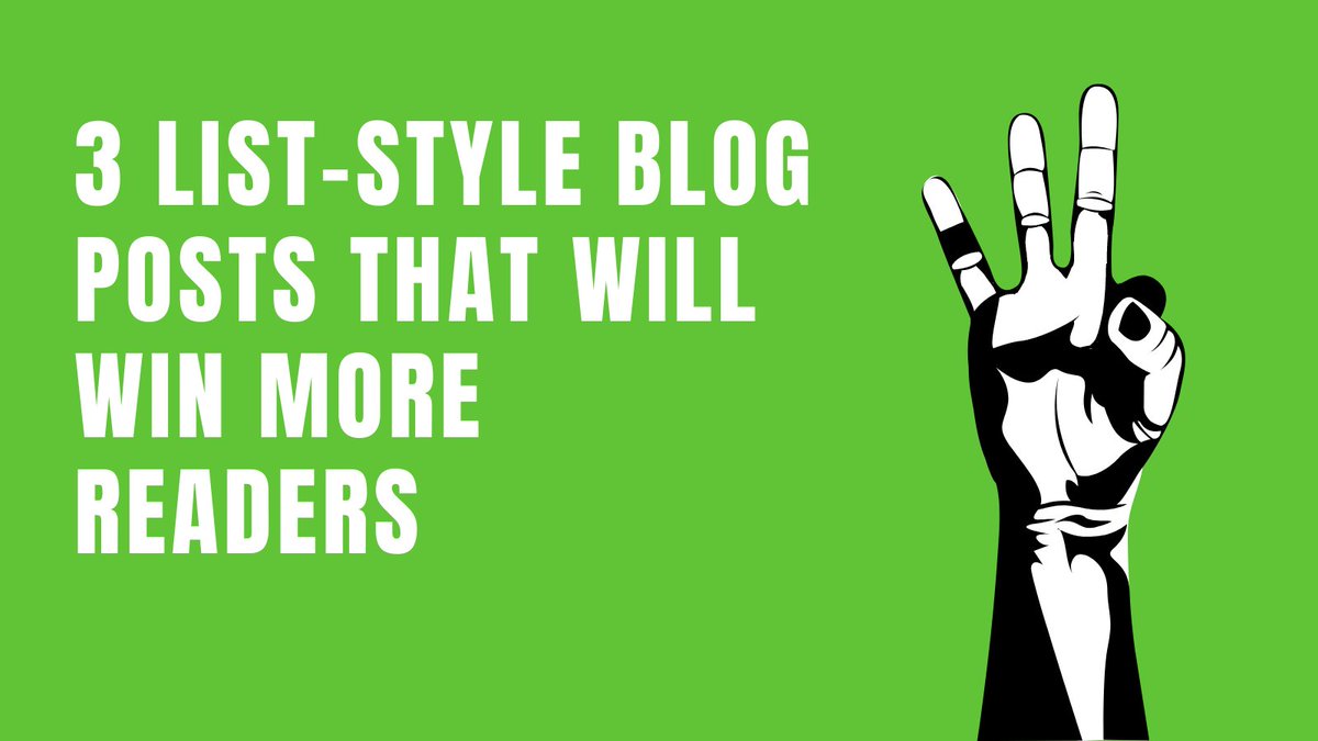 ClerksContent's tweet photo. List-style blog posts are a great way to gain more readers on your business blog and also help you have catchy headlines. Here are 3 types you can try
#blogging  #bloggers  #blogs  #bloggerlife  #blog  #blogpost  #bloggingtips  #bloggerstyle #content  #contentmarketing #seo https://t.co/uGboYV4olS