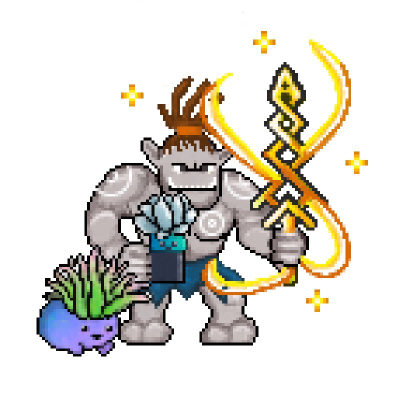 🤩 I am so excited to be a part of a collaboration the unique bad a#$ <a href="/BSmasherOrcs/">Bonesmasher Orcs</a>! There will be several NFT Bone Smashin’ Orc Staccs to find! 🪴🙌 Can’t wait to them out there causing trouble! 🥳 #nft #stacks