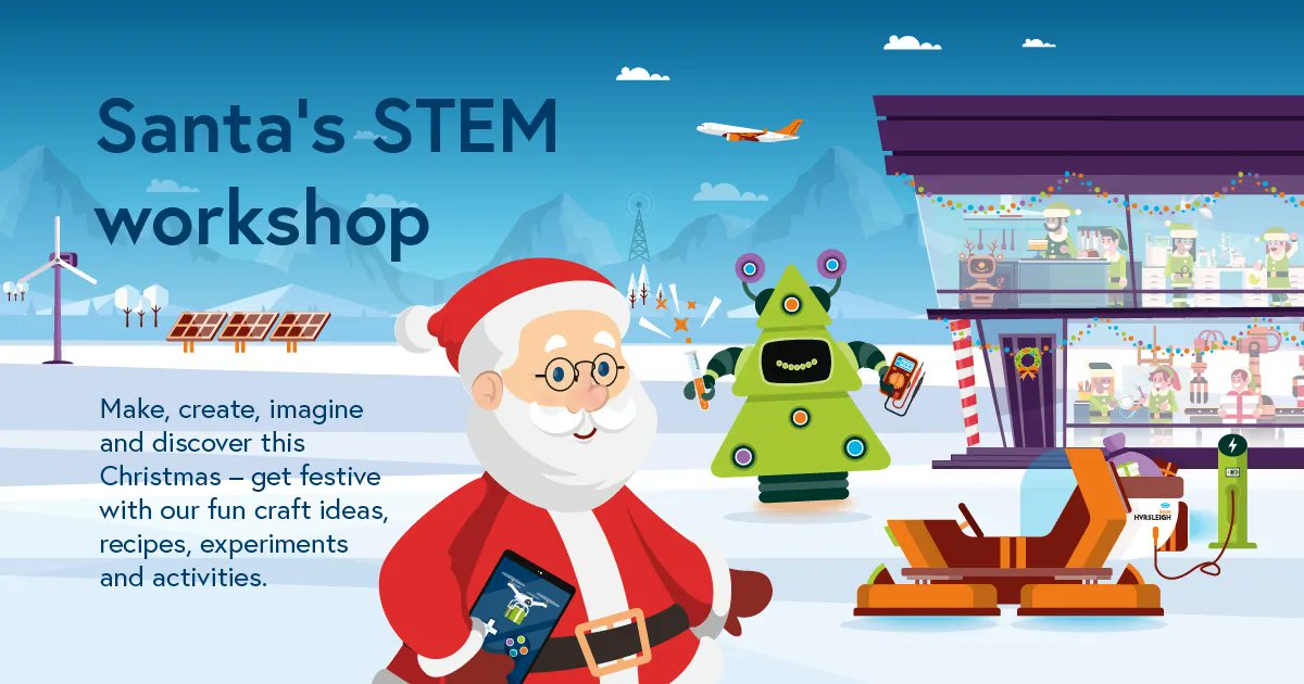 STEMRacing_UK's tweet photo. Explore @IETeducation’s merry collection of Christmas resources, designed to bring festive joy to your classroom this season and a sprinkling of STEM inspiration. Check out Santa's STEM workshop for inspiring ideas to do with your class. #SantasSTEMworkshop #SantaLovesSTEM https://t.co/d3mvTlyqWR