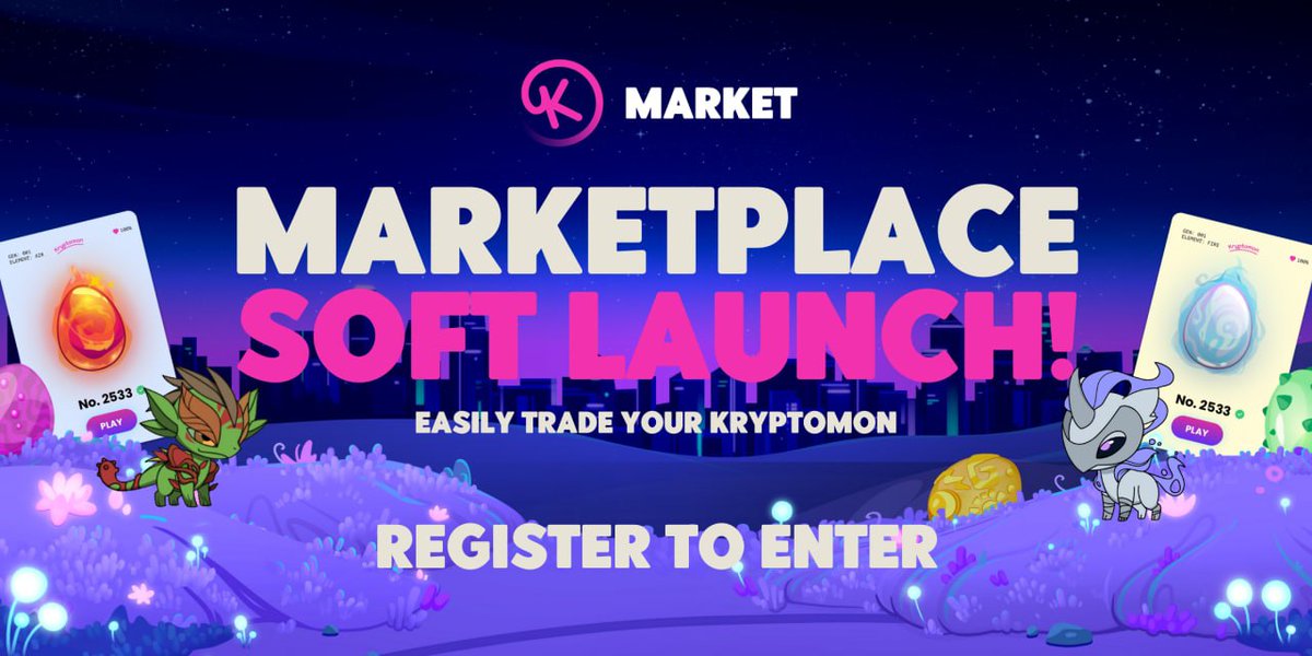 KryptomonTeam's tweet photo. KMarket Updates!🎪

First update: 
Simplex integration is READY! First fiat-to-KMON transactions using credit cards were made yesterday, and we are happy to announce that everything is ready and working great! 💳🏧🥳

#nft #nftgame #p2e #BSC https://t.co/KVDevF9NSL