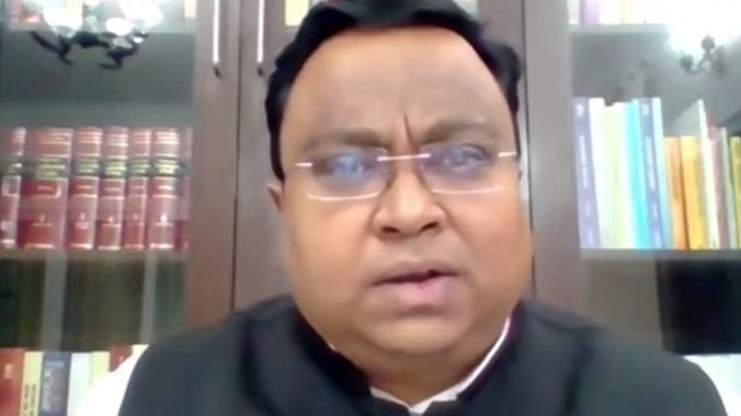 JindalGlobalUNI's tweet photo. Legal education has a huge role to play in ensuring that everybody is equal under law. It needs to instills the values of rule of law telling the young lawyers that while there is a rule of law we must ensure equality in the eyes of law - @sasmitpatra #GLSS21 https://t.co/jw8v1Szmhg