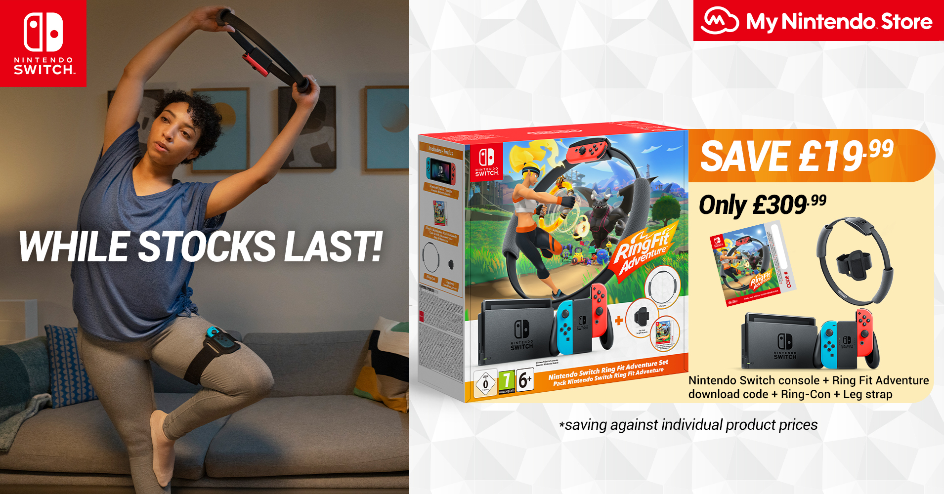 Ring fit adventure store switch price