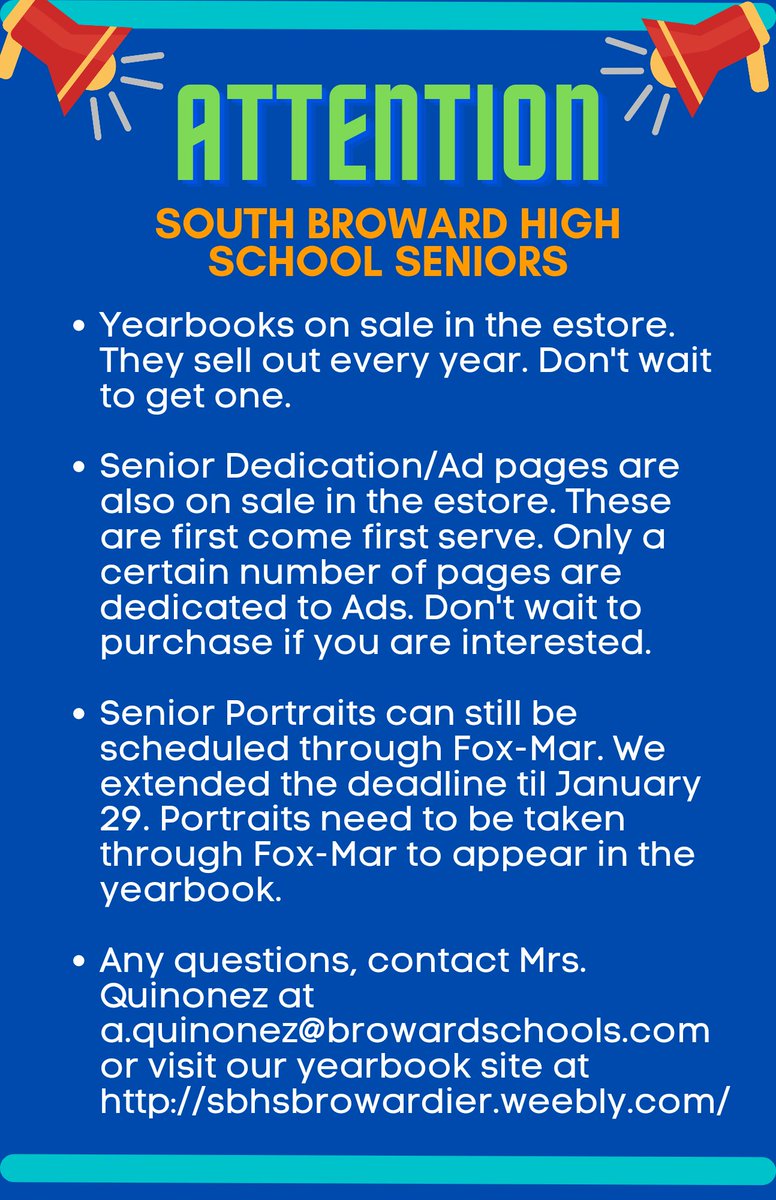 PTSOSBHS's tweet photo. @BulldogsHouse @SBHSPrincipal @SBHSClass_2022 @sbhs_23 @MrsLehmanSBHS @SBHSClass_2022 @SBHSbrace @liasbhs @sbhs_23 @SBHSBulldogAth @sbhssciencehs @SbhsSga @thebalancedAP @SBBulldogs @SBHSJuniors @SunshineChyna @AshExSBHS @BoomerBray https://t.co/CNZRB7ICeW