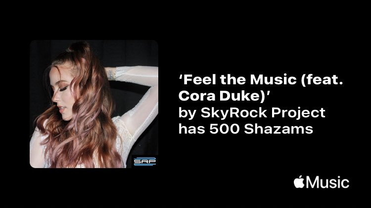 Just passed a new Milestone on <a href="/AppleMusic/">Apple Music</a>. Thanks for listening!
music.lnk.to/dK36Kt