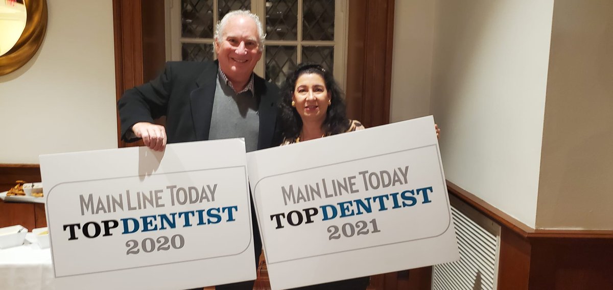 BersonEvan's tweet photo. What an honor.  Thank you. #bestdentistmainline https://t.co/fcKE5qne3t