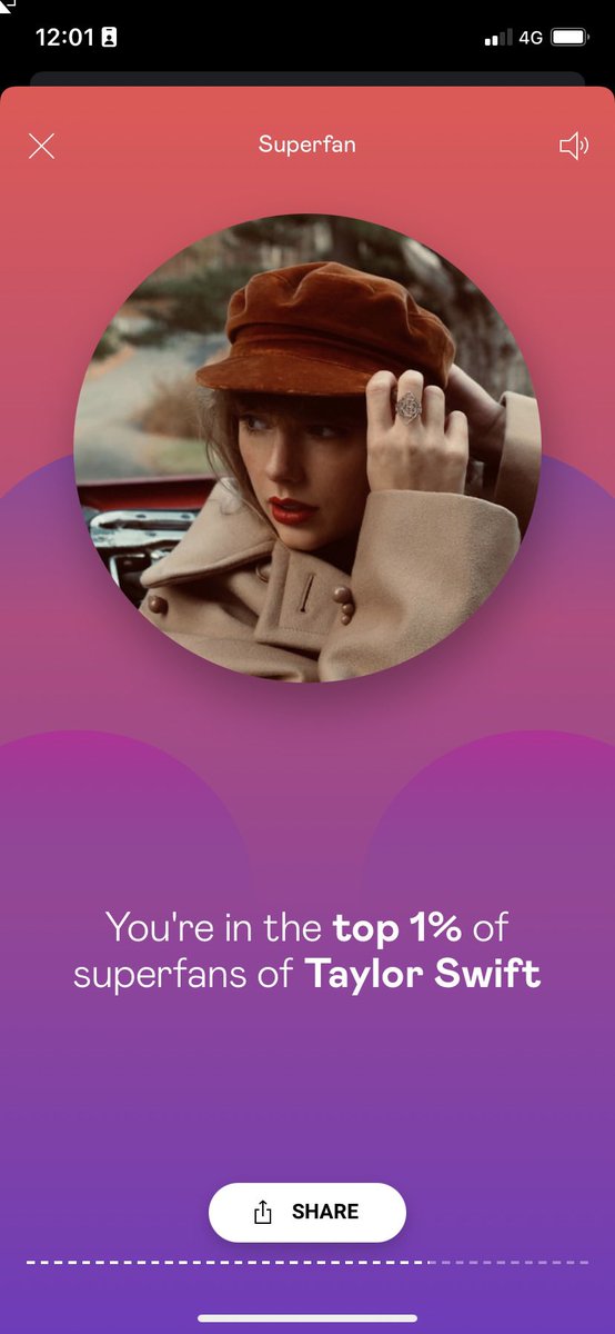IleSerra's tweet photo. Top 1% superfans uolls! Swifties for lyfe gituu #deezerwrapped https://t.co/aXQhHyMhHj