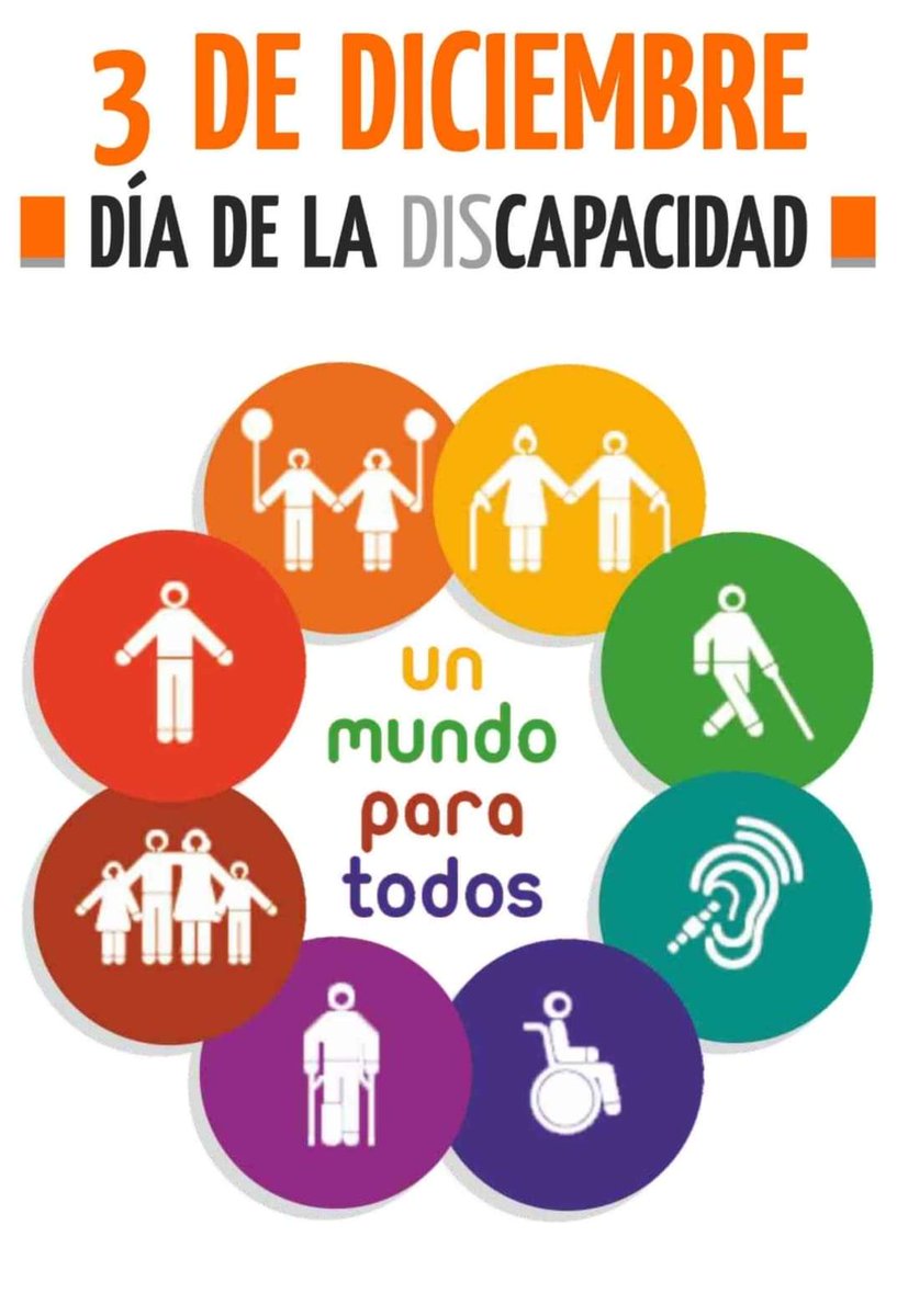 AnaBPrez1's tweet photo. Hoy es el Día Internacional de las Personas con #discapacidad.
Un día en el que especialmente debemos concienciar y sensibilizar a la sociedad. Debemos crear una sociedad más inclusiva, sin perjuicios y con las mismas oportunidades.
Por una igualdad de oportunidades!🌹 https://t.co/v1BiO2sbsc