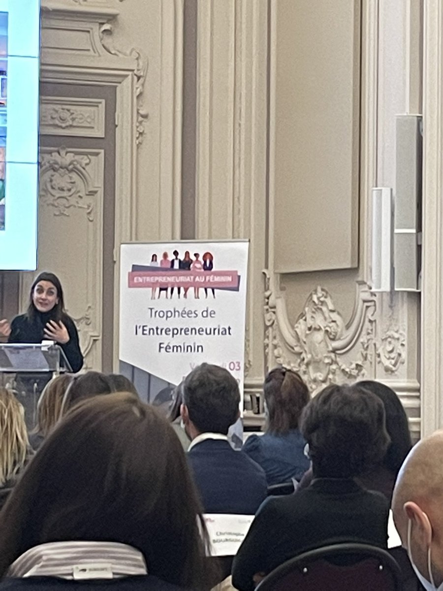 phkunter's tweet photo. Bpifrance est présent aux Trophées de l’Entrepreneuriat Féminin cet après-midi à la CCI Paris. Témoigner sur ce que l’on fait concrètement dans nos métiers et sur ce que l’on apporte à la promotion de l’entrepreneuriat féminin est toujours un plus ! https://t.co/3OX3He9qwr