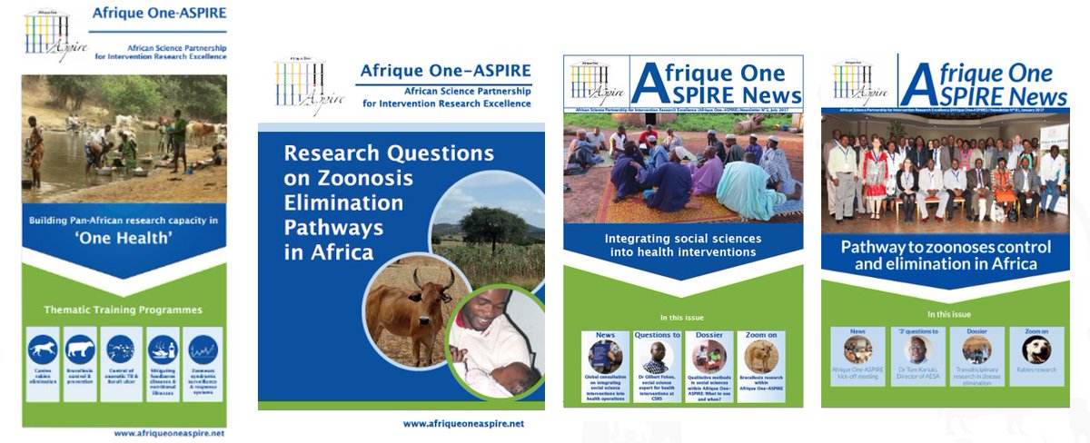 AfriqueOneREACH's tweet photo. ''Through printed document, we deliver #research results to lay audiences''@EmmanuelDaboPhD 
#OneHealth 
#AOASPIRE2021 https://t.co/MsFqGYVNB7
