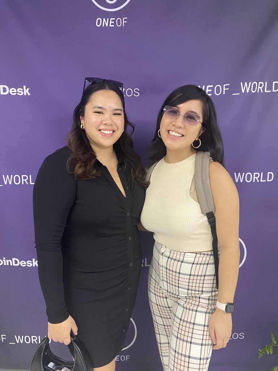 spreefinance's tweet photo. Thank you to @GirlsWhoCode for coming to #OneOfWorld! It was so nice to meet you and talk about getting more women involved in NFTs! #BeOneOf https://t.co/t2SyFE0i5i