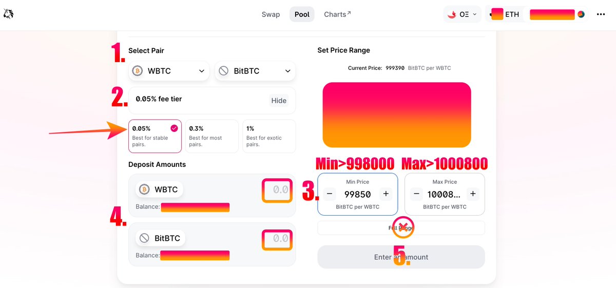 SatoshiNJunior's tweet photo. How to add WBTC-BitBTC liquidity? https://t.co/jtBAV1KMrL