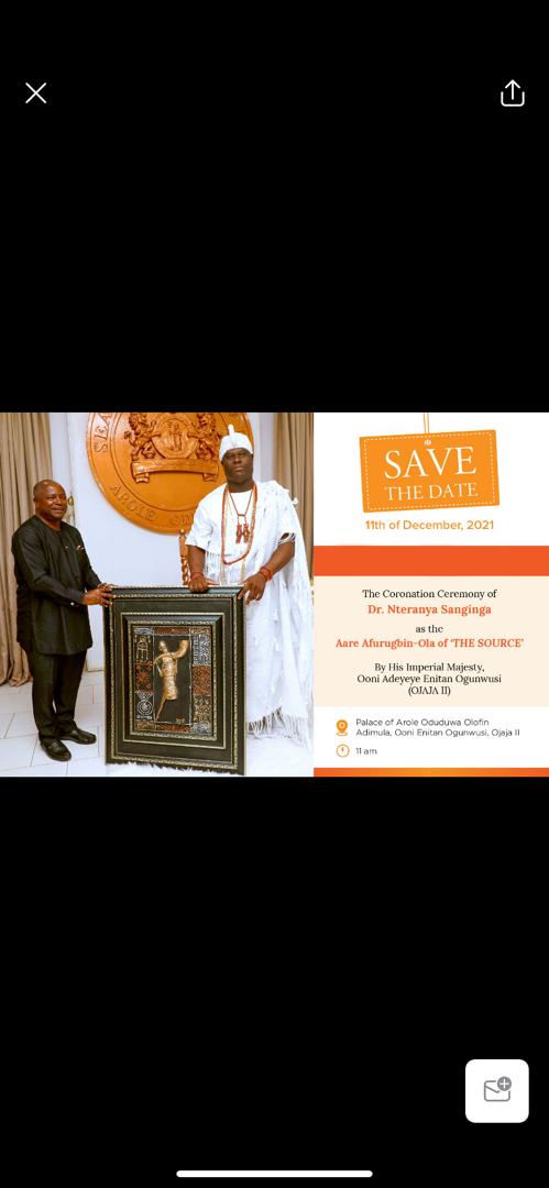 <a href="/BkvForBkv/">BukavuForBukavu (BforB)</a> Comme quoi, nul n'est prophète chez lui.
Le professeur Sanginga sera couronné Roi au #Nigeria le 11 décembre 2021.
Félicitations, Dr <a href="/NteranyaS/">Nteranya Sanginga</a> !