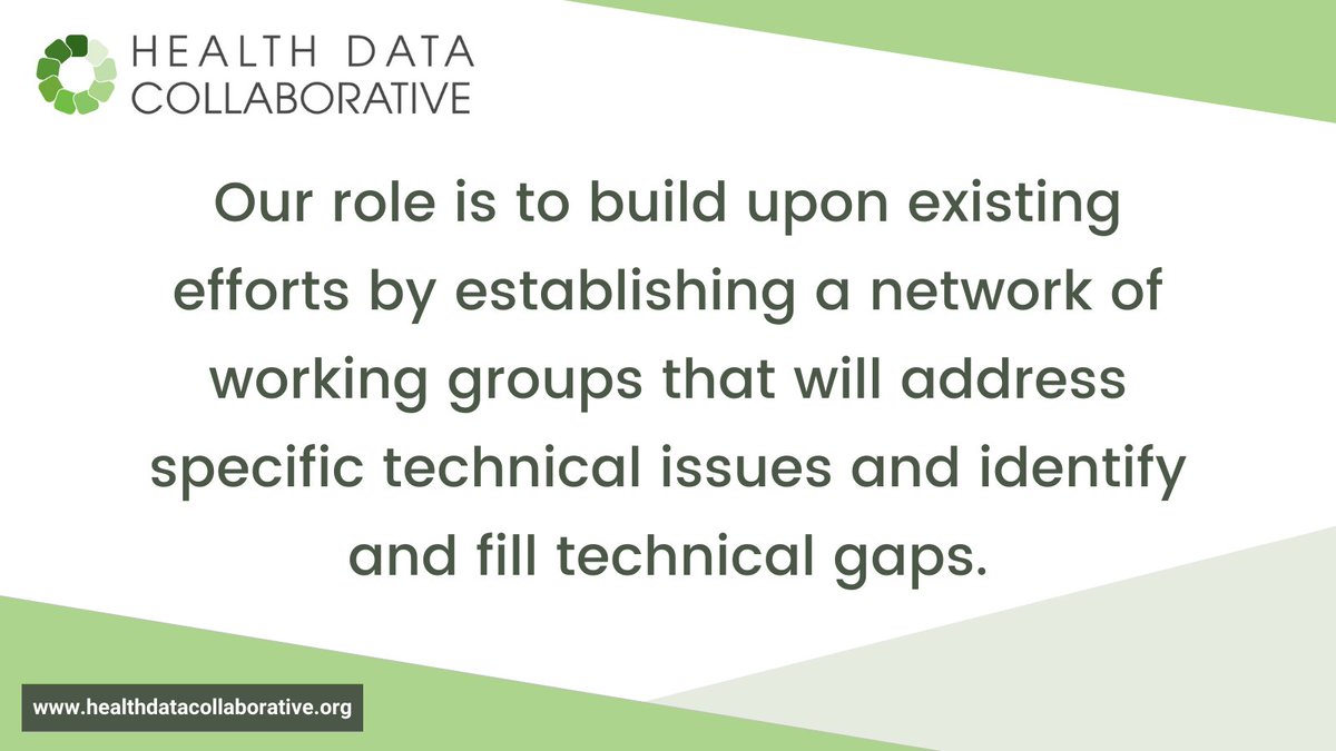 HDC4SDGs's tweet photo. What is our role? ๐คท
#healthdatacollaborative #health #data #networkย #workinggroups https://t.co/NfQfqOHVEf