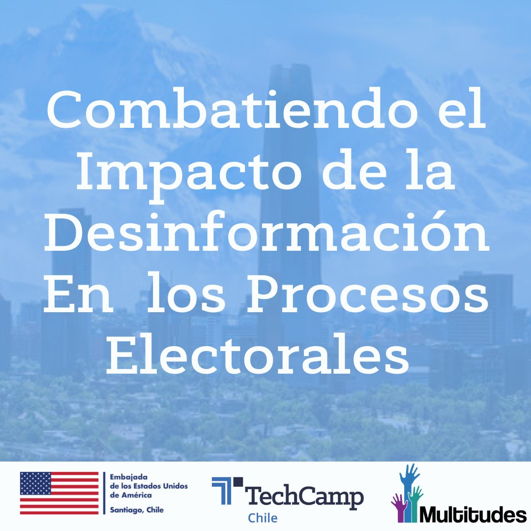 internetlabbr's tweet photo. 🔴Acontece agora: #TechCampChile traz o tema "Combatendo os impactos da desinformação em processos eleitorais" p/ discussão. A coord. de pesquisa @helomassaro participa falando sobre sobre salvaguardas nas redes sociais contra desinformação. Assista: https://t.co/OXmzfdLGKA https://t.co/1zFLSad7kb