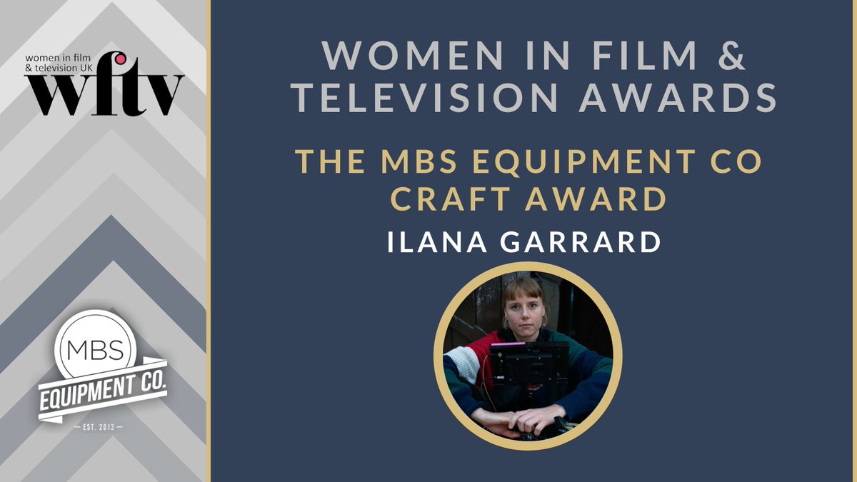 WFTV_UK's tweet photo. Congratulations to Ilana Garrard who picks up WFTV’s The MBS Equipment Co Craft Award#WFTV2021Awards 🏆🌟

Sponsored by MBS Equipment Co
@mbseuk @ilanagarrard https://t.co/KQxRovlZZr