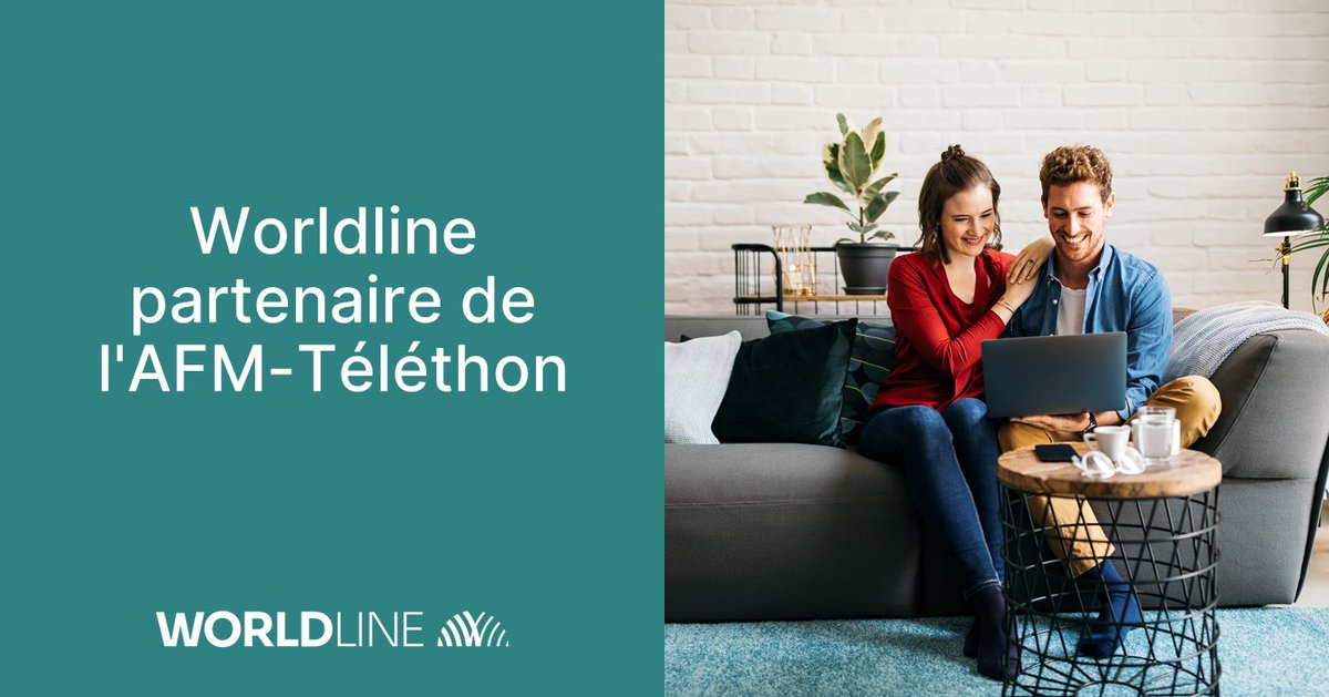 WorldlineFrance's tweet photo. Le #Téléthon2021 débute aujourd'hui ! #Worldline a le plaisir d'accompagner @Telethon_France dans la collecte de dons, grâce à sa solution de paiement en ligne #WLSips.
https://t.co/lJMkQgfIKp https://t.co/gPMlAZyObi