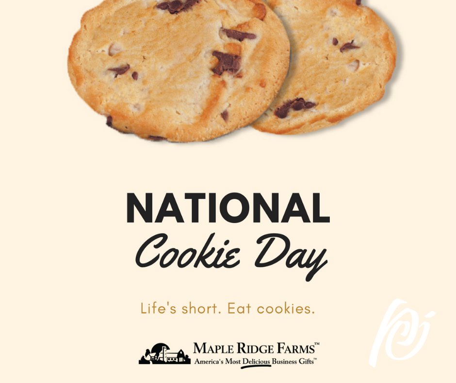 It's cookies for breakfast then!  

What's your favorite cookie?  

#LifeIsShort
#EatCookies
#NationalCookieDay