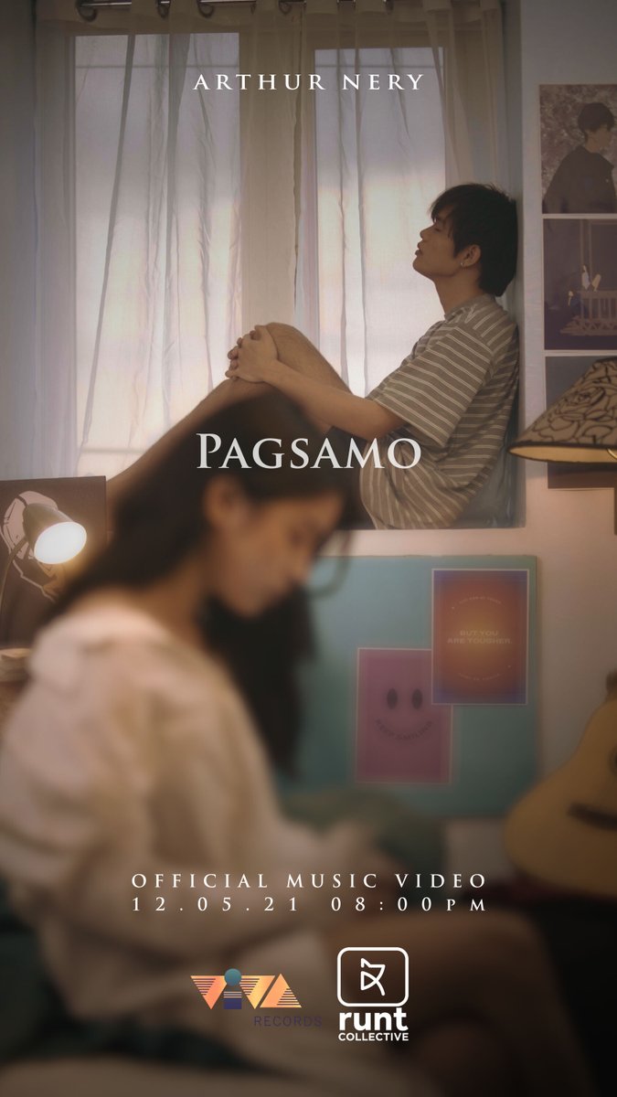 'Mga pangako ba'y sapat na?' Watch out for our latest collaboration with our baby boy, @ArthurMNeryy. 'Pagsamo' music video coming out soon. Directed by Orpheus Nery. Cinematography by Ban Naga and Nath Pelareja. Produced by Viva Records and Runt Collective.