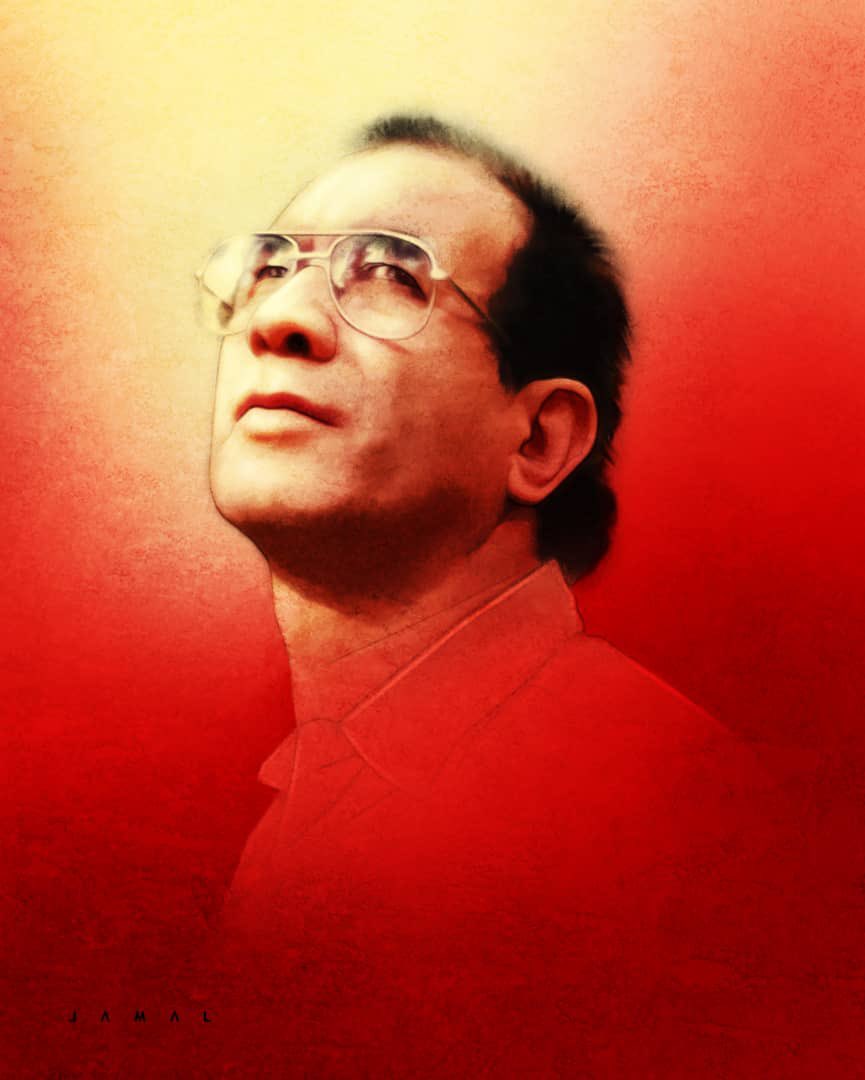 غرق خون اما قامت ایستاده‌ی اندیشه‌هاش مصداق پربار و شریف زیستن بود. 
#محمد_مختاری #قتل‌های_زنجیره‌ای (تصویرساز جمال رحمتی)