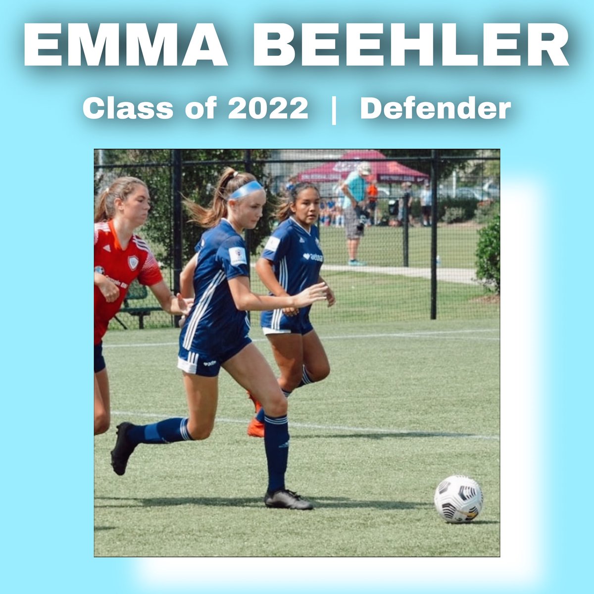 04Ncfc's tweet photo. 💙EMMA BEEHLER💙
@emmabeehler 

Class of 2022  |  Senior Defender

⭐️College: ECU or UNCG⭐️

We are so proud of all you have accomplished Beehler. We cannot wait to see what the future holds for you!❤️ 

WE LOVE YOU!!!😘

#NCFCElite @NCFC_Youth @NCFC_ECNLGirls @rcnal4 https://t.co/KeF8sY33xA
