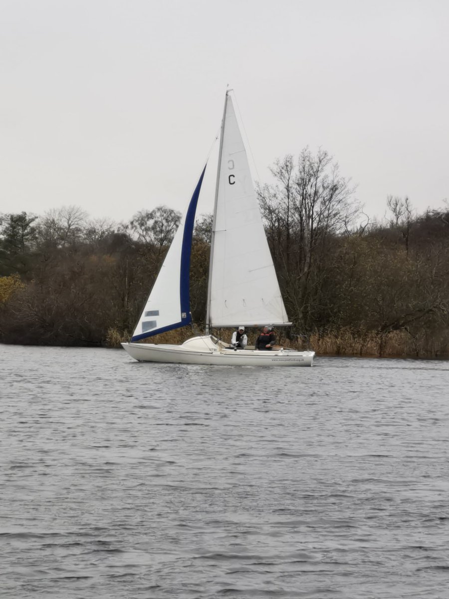A thing of beauty on a winters day! #yeomansailing #sailing #norfolkbroads #bartonbroads #ryasailability