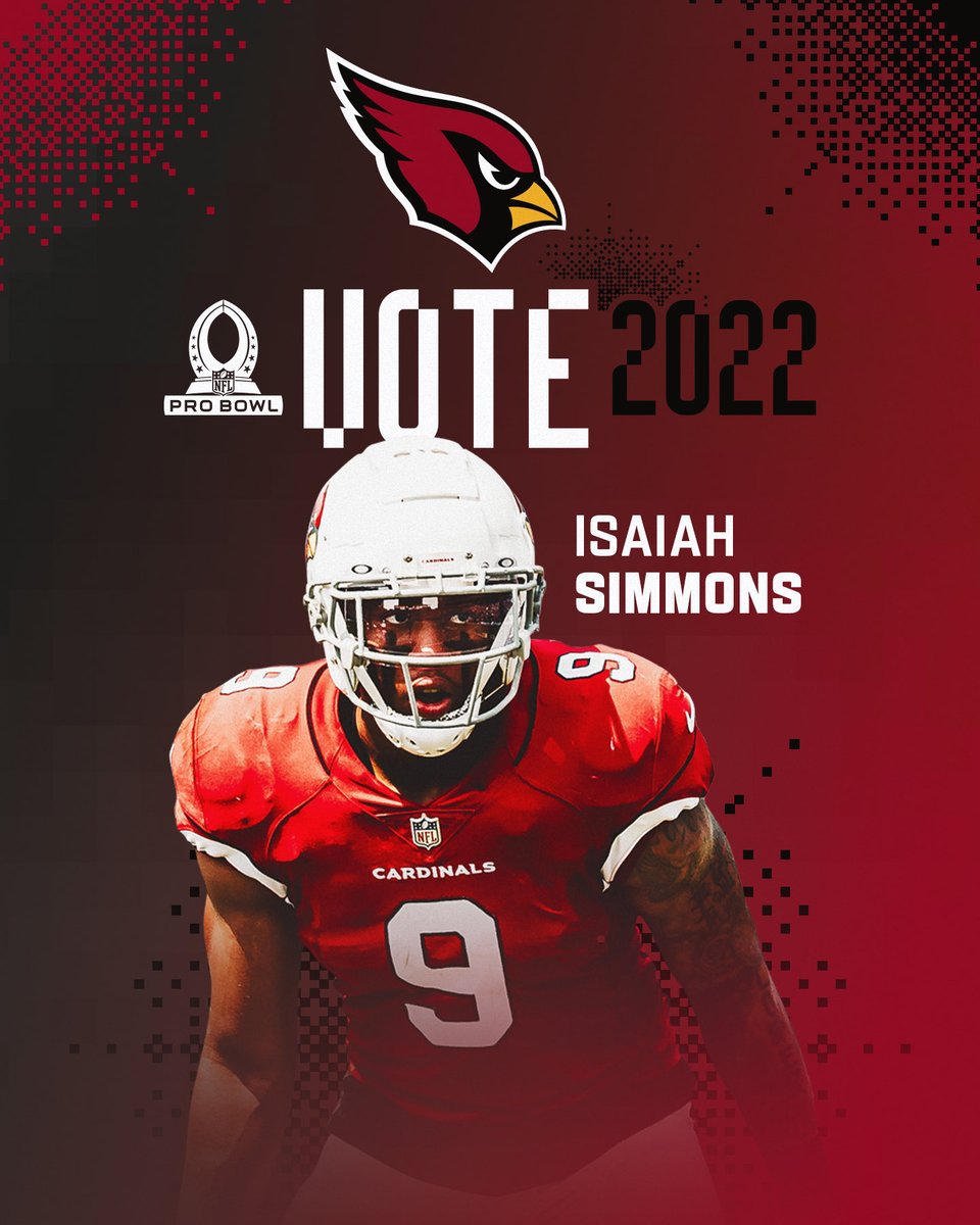 #ProBowlVote  + <a href="/isaiahsimmons25/">Isaiah Simmons</a> 
#ProBowlVote  + <a href="/isaiahsimmons25/">Isaiah Simmons</a> 
#ProBowlVote  + <a href="/isaiahsimmons25/">Isaiah Simmons</a> 
#ProBowlVote  + <a href="/isaiahsimmons25/">Isaiah Simmons</a> 
#ProBowlVote  + <a href="/isaiahsimmons25/">Isaiah Simmons</a>