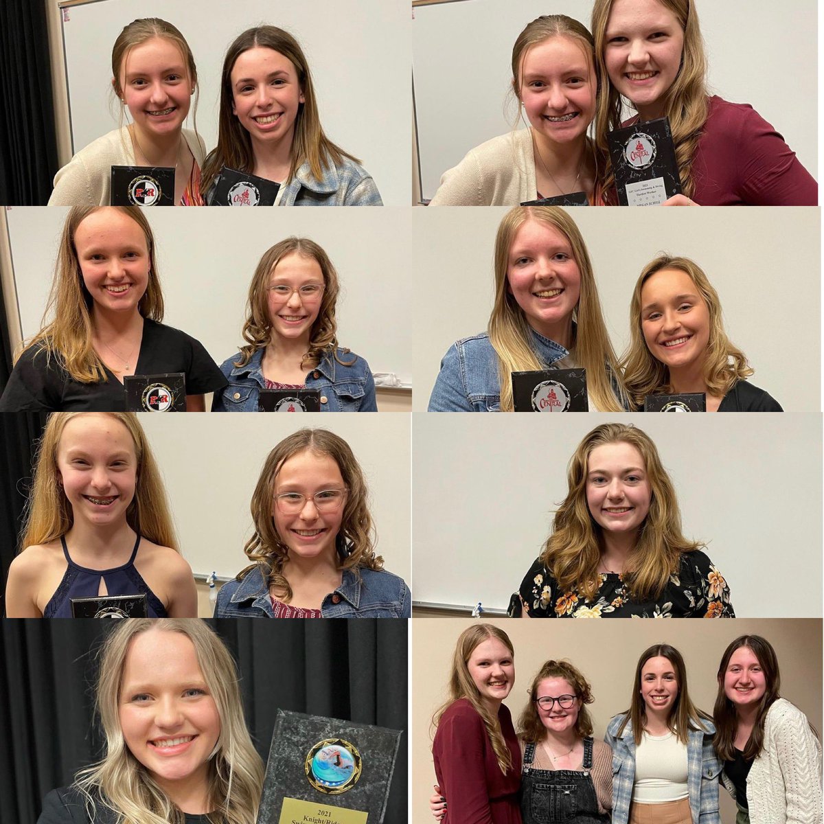 GFC_SwimDive's tweet photo. Our GFC Award Winners 👏👏👏
MVP: Madeline Elseth
Hardest Worker: Megan Schill
Most Improved: Sydnee Sandberg
Mental Attitude: Claire Schill
Rookie Of the Year: Sydnee Sandberg
2022 Captains: Megan Schill and Madeline Elseth https://t.co/67fwp0ZiZg