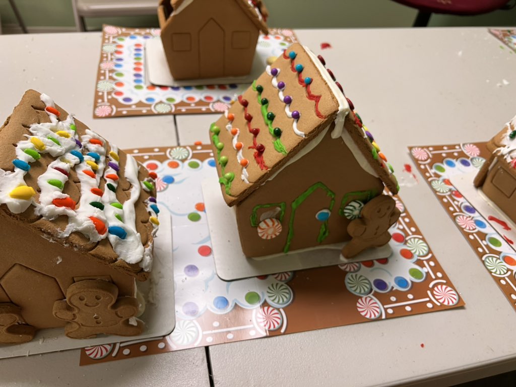 Had a great time last night at @TheXforBoys Ugly Christmas Sweater Party! Decorated Gingerbread houses, made s’mores, had fun just being together! The Christmas Party gets more fun every year! 🎅🏿🔥 thexforboys.org