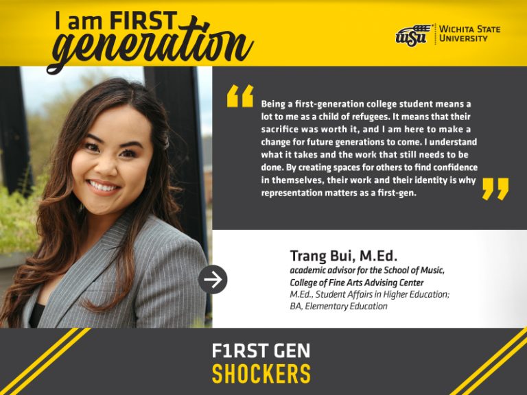 We're so proud of Trang, a graduate of our Master's of Education Higher Education Student Affairs program!