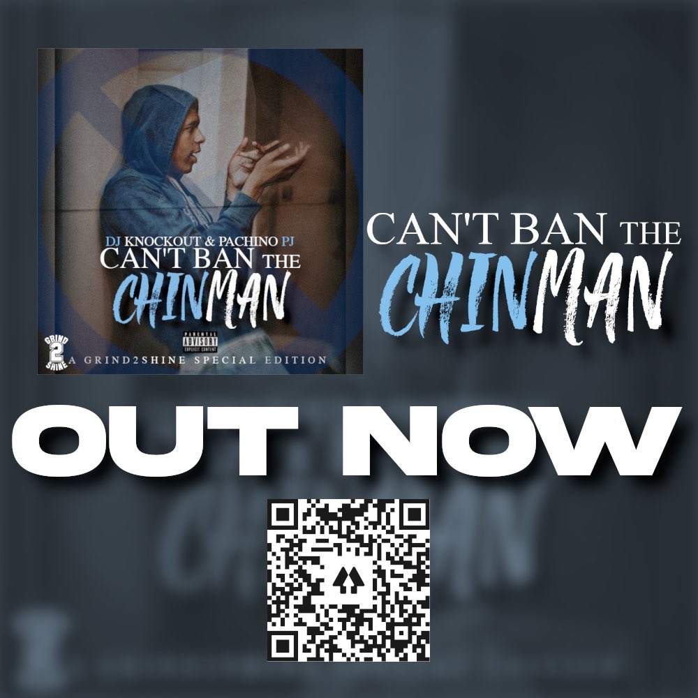 IamDjKnockOut's tweet photo. Can’t Ban The Chin Man #CBTCM OUT NOW on all platforms |Merch available at https://t.co/Z1dgXCnNrv https://t.co/ZHm37s65hp