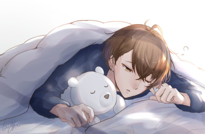 「枕 寝起き」のTwitter画像/イラスト(人気順)