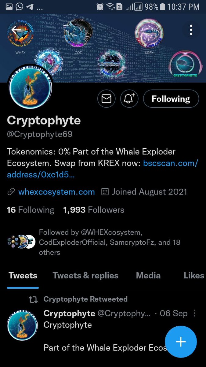 Rufix98's tweet photo. #GIVEAWAY #GIVEAWAY
#cryptophyte
Done... https://t.co/uvv8qMtuKS