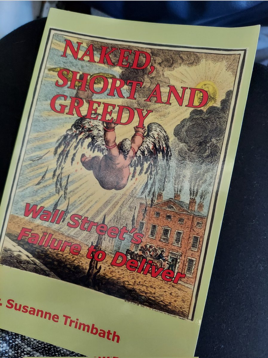 Headed to California from the east coast.  Glad I have some good reading!
#failuretodeliver #nakedshorts 
#nakedshortandgreedy #DrSusanneTrimbath
@SusanneTrimbath thank you