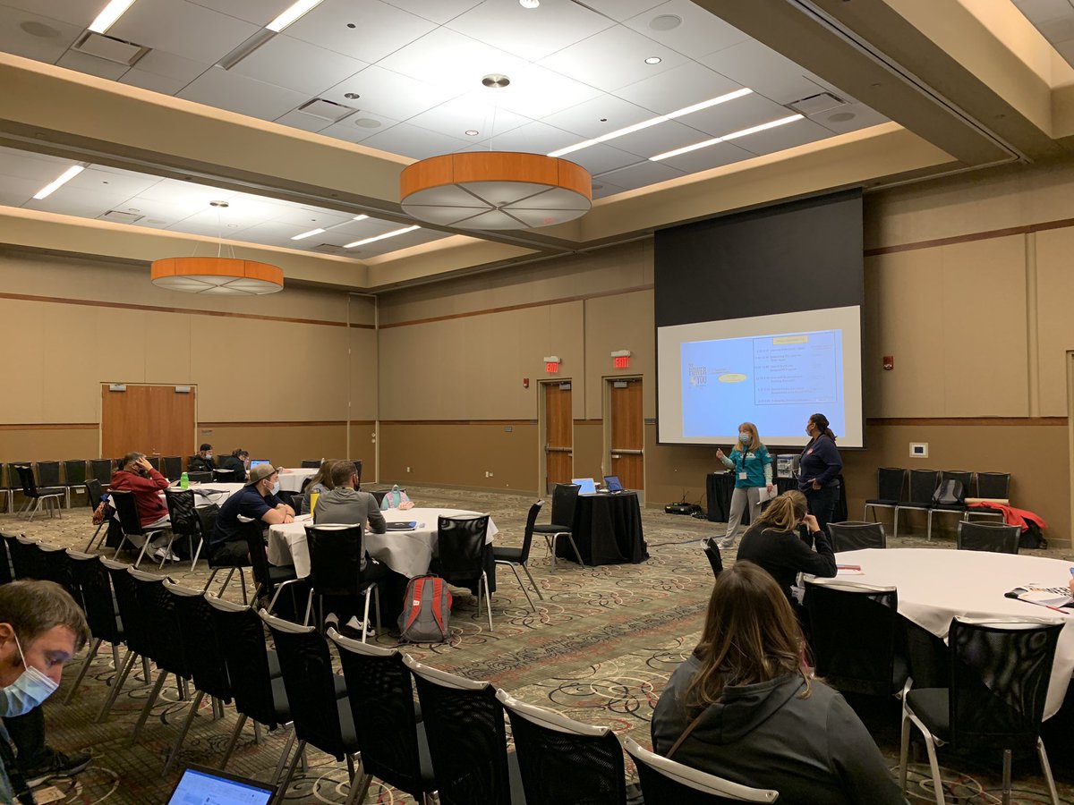 Come down to The North Pavilion to hear from <a href="/SD25AdaptedPE/">Cathy Holbrook</a>  and her amazing TA @APESD25 Really great info about how to best utilize your teacher assistants/paraprofessionals in #APE #IAHPERD21