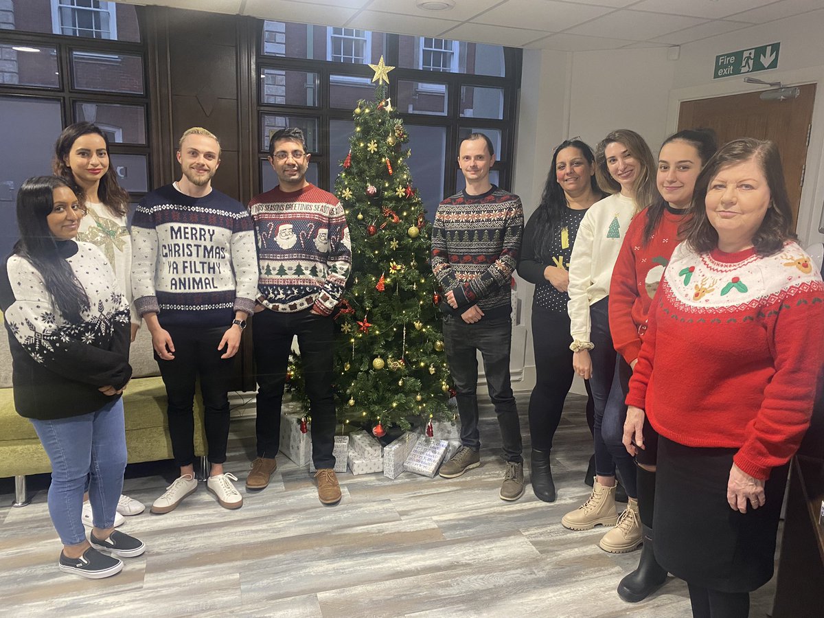 DWSolicitors's tweet photo. Christmas has officially landed in our office! Team DWS have put up our tree today for a festive Friday! 🎅🎄 https://t.co/xsaV0cRUg4