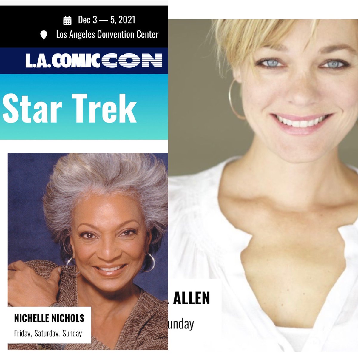 ItsCrystalAllen's tweet image. Come see me this weekend! Tribute to #NichelleNichols @laComiccon #SigningAutographs