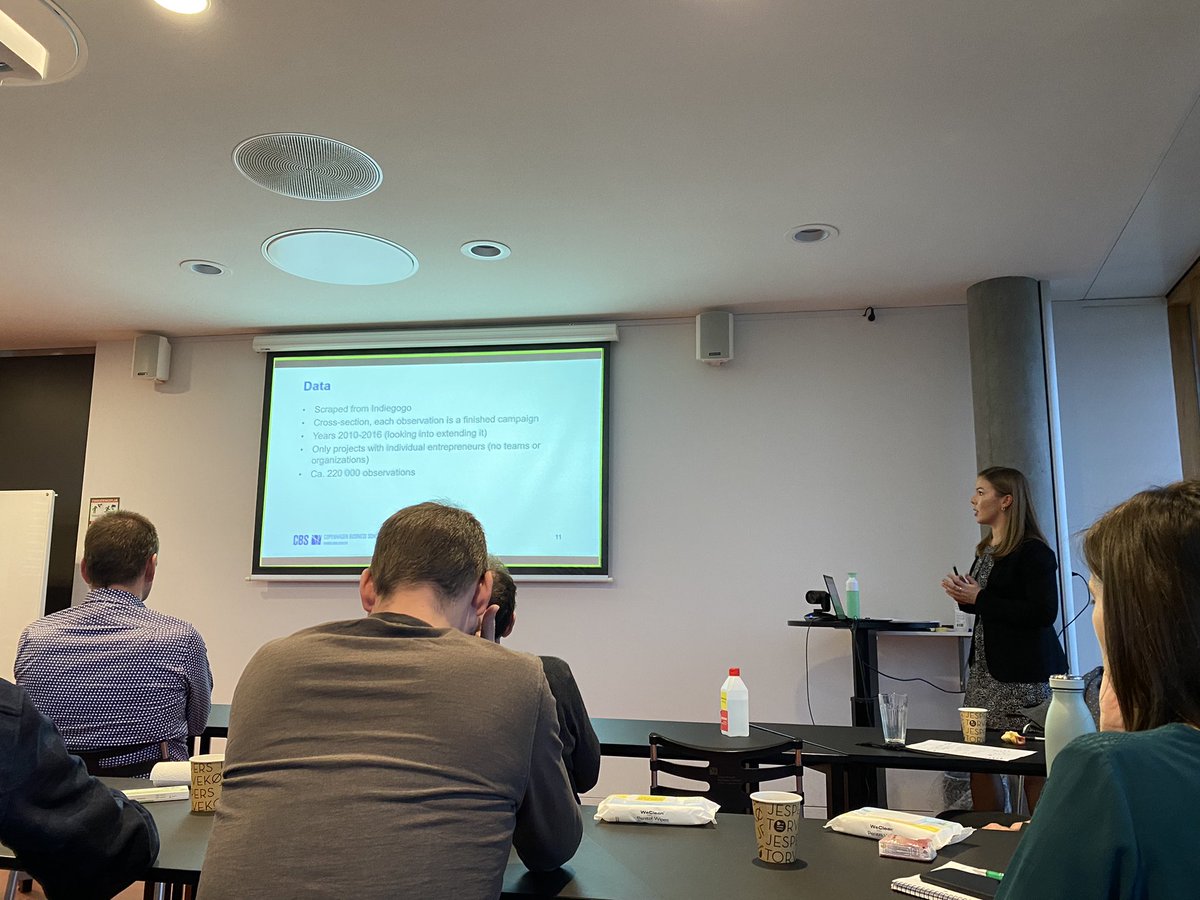 tm_grd's tweet photo. Exciting PhD Day at @SI_Copenhagen! Great presentations by our excellent PhD students 👏👏👏 https://t.co/YtdYh2oWYi