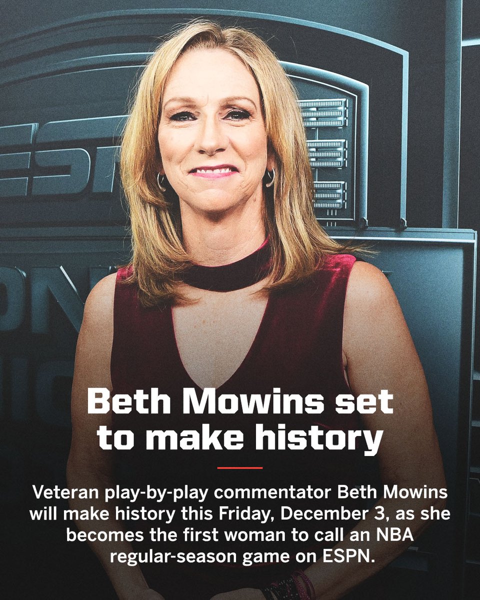 espnW's tweet photo. We absolutely love to see it 👏

@bethmowins 🐐

#ThatsaW https://t.co/2MBEuDgppz